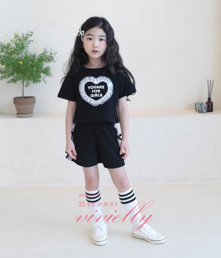 Vivielly - Korean Children Fashion - #designkidswear - Roa Lace Pants - 5