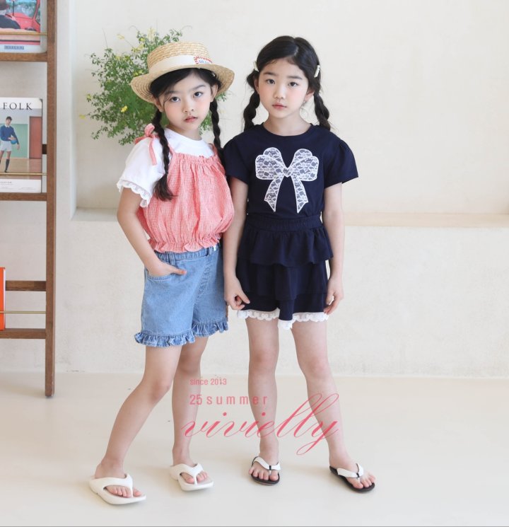 Vivielly - Korean Children Fashion - #designkidswear - Vivi Cancan Skirt Pants - 6