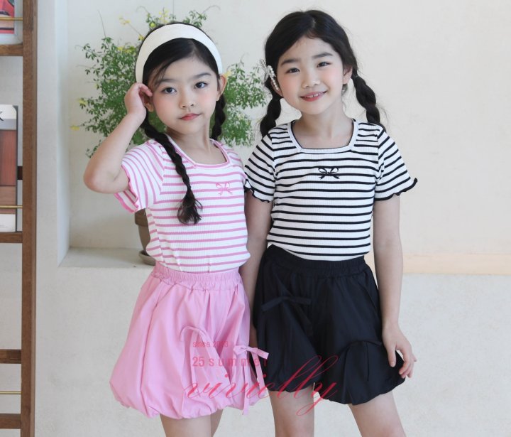 Vivielly - Korean Children Fashion - #childrensboutique - Juicy Balloon Skirt Pants - 4