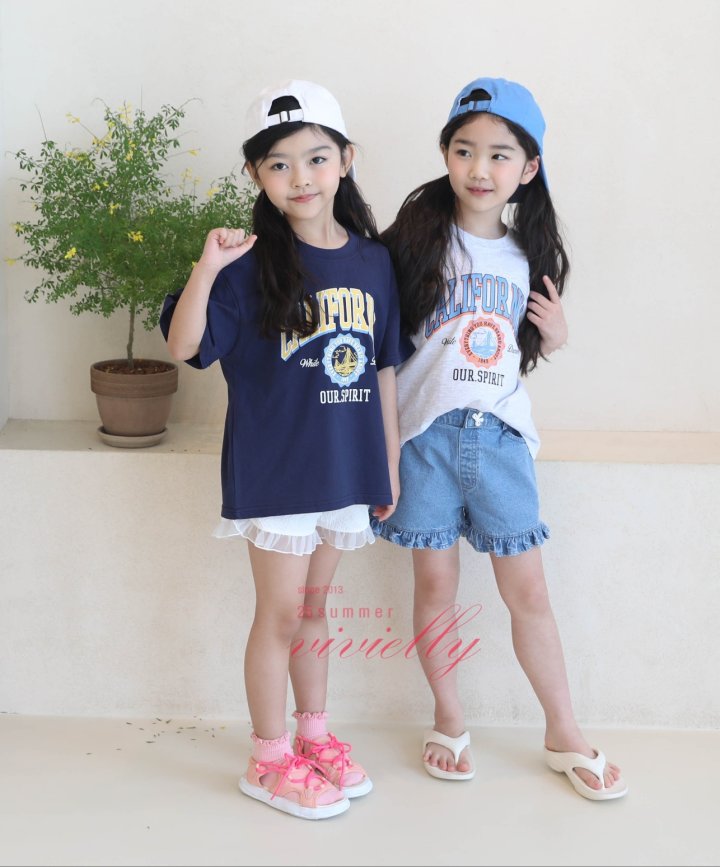 Vivielly - Korean Children Fashion - #designkidswear - Benny Frill Pants - 3