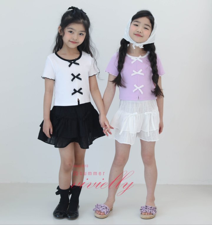 Vivielly - Korean Children Fashion - #discoveringself - Tinkerbell Skirt Pants - 2