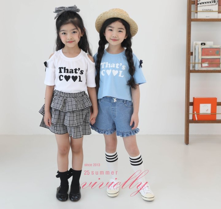Vivielly - Korean Children Fashion - #discoveringself - Cool Ribbon Tee - 9