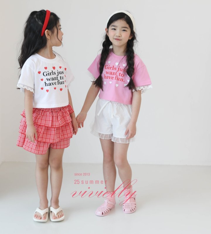 Vivielly - Korean Children Fashion - #fashionkids - Juju Cancan Skirt Pants - 5