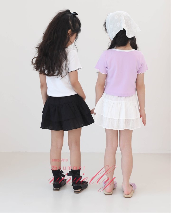 Vivielly - Korean Children Fashion - #fashionkids - Tinkerbell Skirt Pants - 3