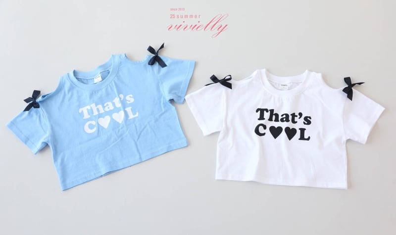 Vivielly - Korean Children Fashion - #fashionkids - Cool Ribbon Tee - 10