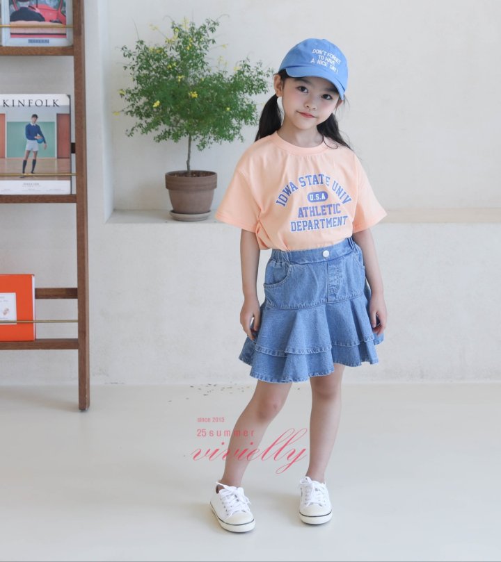 Vivielly - Korean Children Fashion - #fashionkids - Iowa Tee - 3