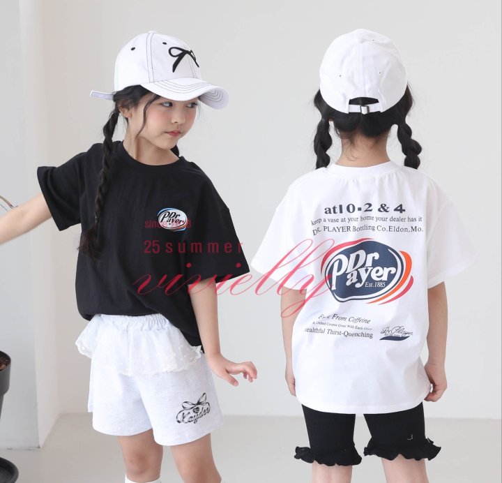 Vivielly - Korean Children Fashion - #fashionkids - Lettering Tee - 2