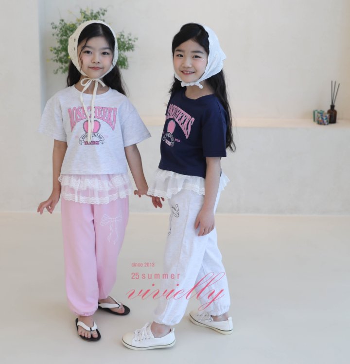 Vivielly - Korean Children Fashion - #fashionkids - Ellie Jogger Pants - 10