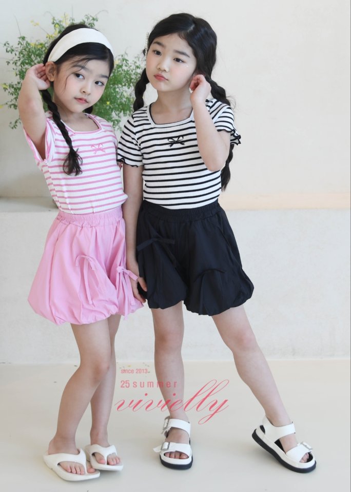 Vivielly - Korean Children Fashion - #fashionkids - Juicy Balloon Skirt Pants - 6