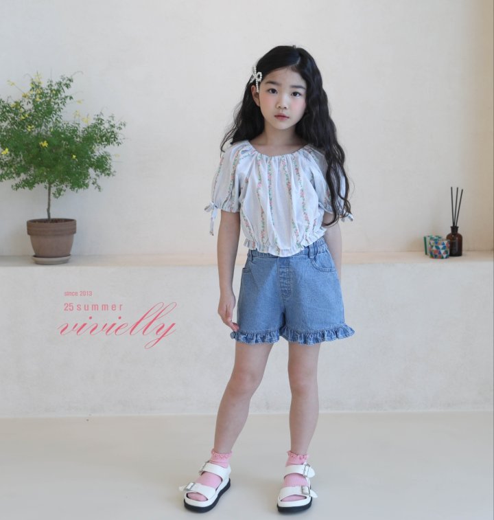 Vivielly - Korean Children Fashion - #kidsshorts - Stella Blouse - 10