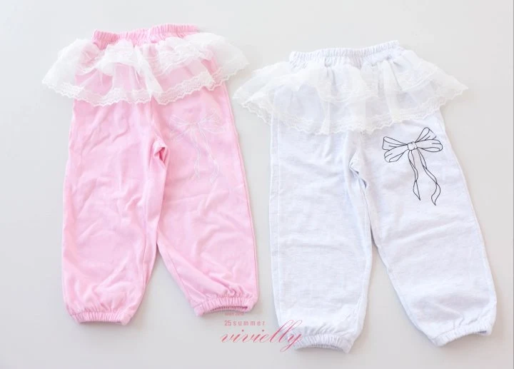 Vivielly - Korean Children Fashion - #kidsshorts - Ellie Jogger Pants - 11