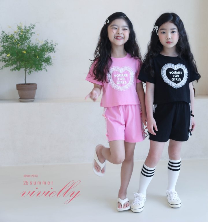 Vivielly - Korean Children Fashion - #kidsstore - Roa Lace Tee - 6