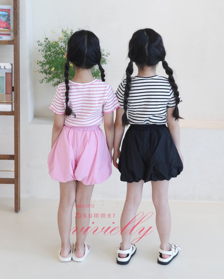 Vivielly - Korean Children Fashion - #kidsstore - Juicy Balloon Skirt Pants - 8