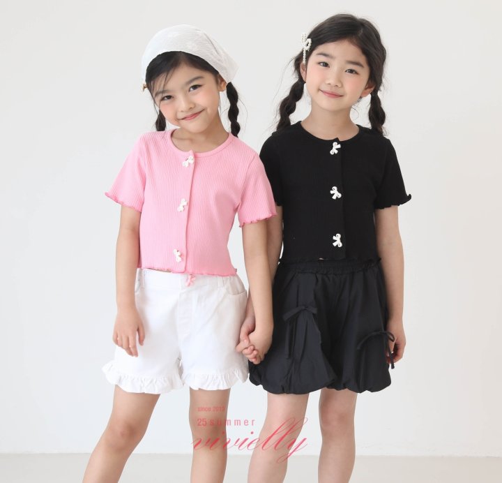 Vivielly - Korean Children Fashion - #kidsstore - Benny Frill Pants - 7