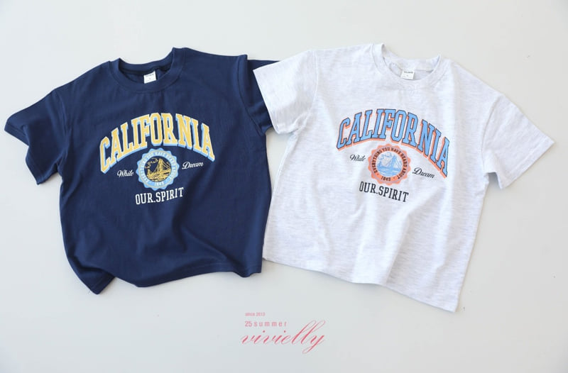 Vivielly - Korean Children Fashion - #kidzfashiontrend - California Tee - 11