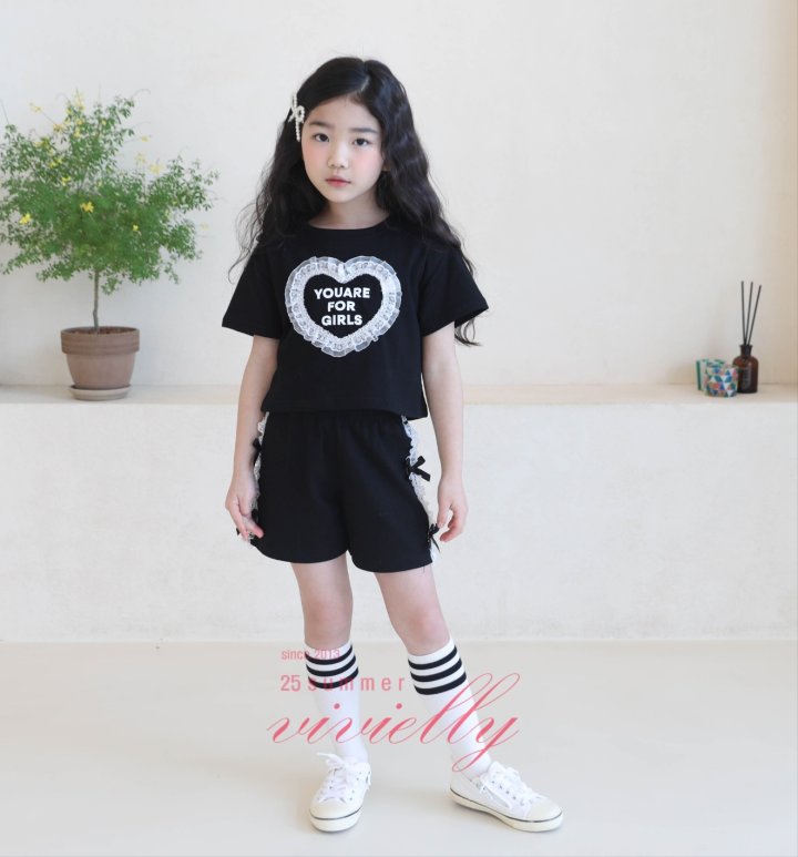 Vivielly - Korean Children Fashion - #kidzfashiontrend - Roa Lace Tee - 7