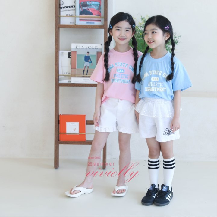 Vivielly - Korean Children Fashion - #kidzfashiontrend - Iowa Tee - 6
