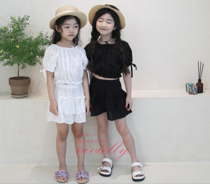 Vivielly - Korean Children Fashion - #littlefashionista - Tinkerbell Skirt Pants - 8