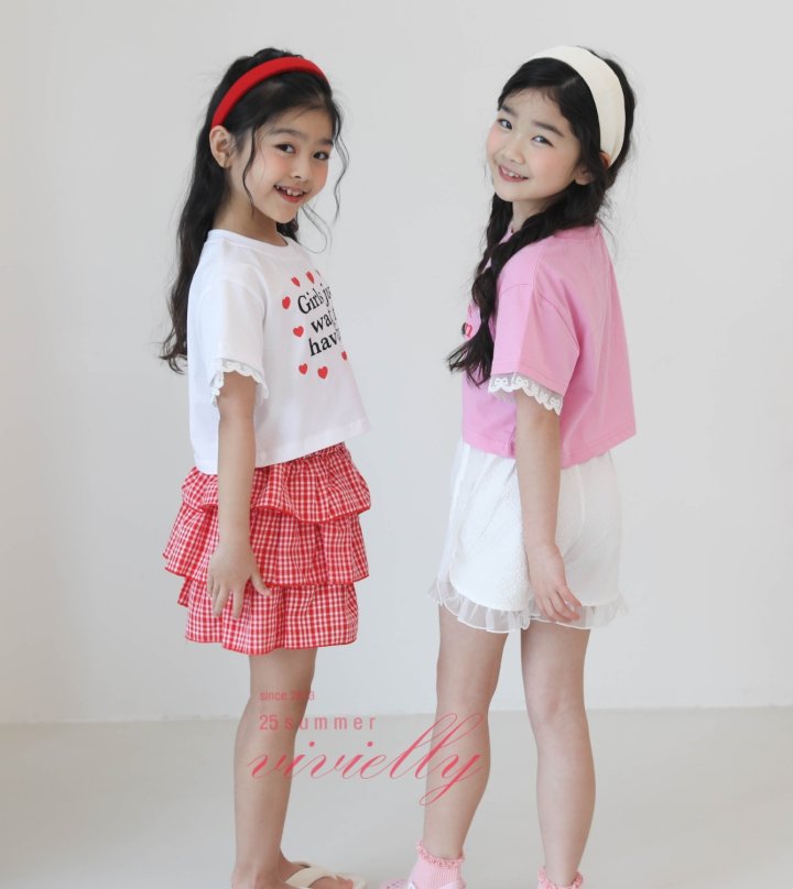Vivielly - Korean Children Fashion - #littlefashionista - Girls Tee - 5