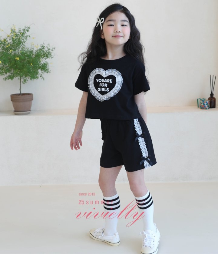 Vivielly - Korean Children Fashion - #littlefashionista - Roa Lace Tee - 9