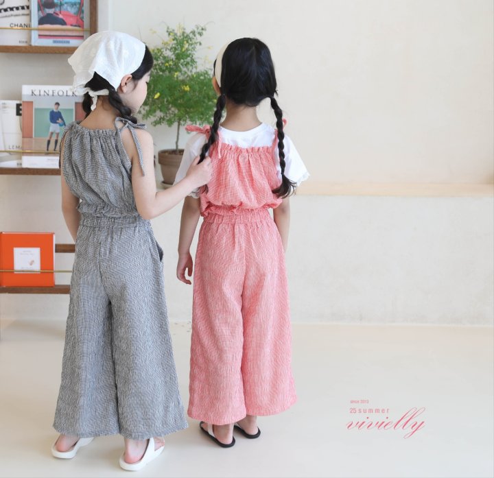 Vivielly - Korean Children Fashion - #littlefashionista - Nancy Wide Pants - 6