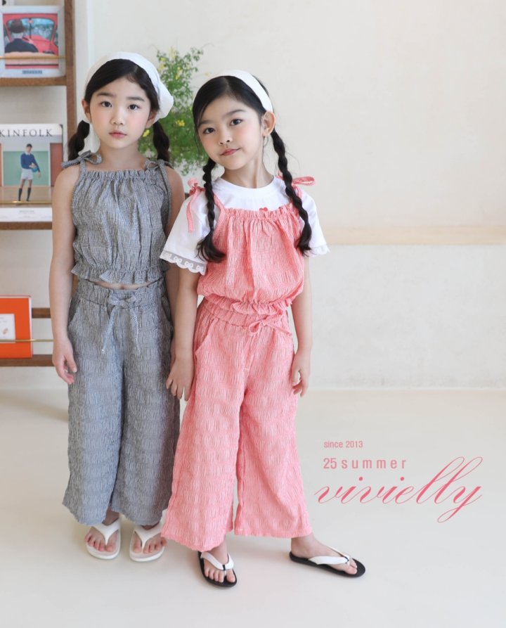 Vivielly - Korean Children Fashion - #magicofchildhood - Nancy Wide Pants - 7