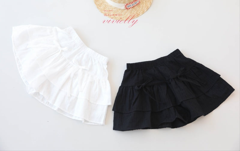 Vivielly - Korean Children Fashion - #minifashionista - Tinkerbell Skirt Pants - 10