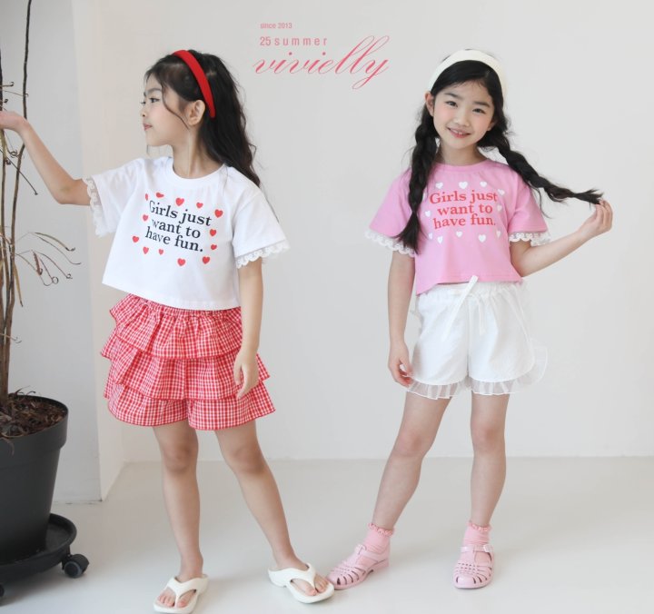 Vivielly - Korean Children Fashion - #minifashionista - Girls Tee - 7