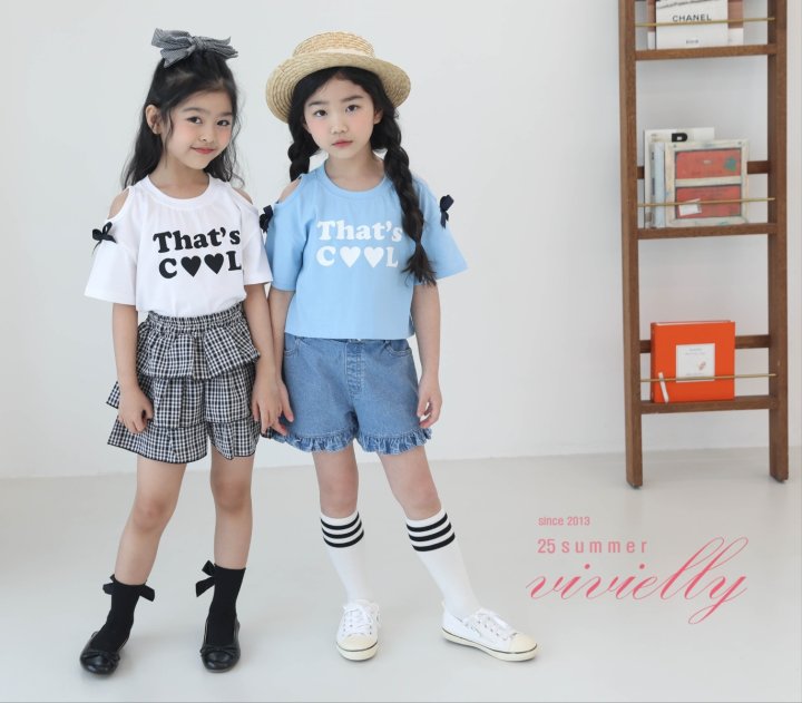 Vivielly - Korean Children Fashion - #minifashionista - Cool Ribbon Tee - 3