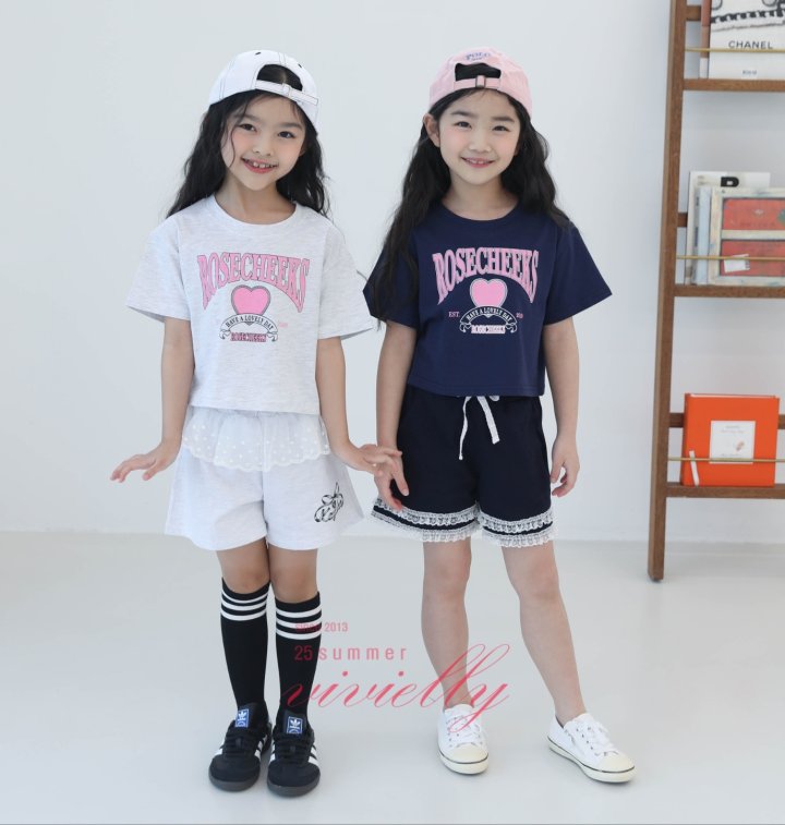 Vivielly - Korean Children Fashion - #prettylittlegirls - Rose Tee - 8