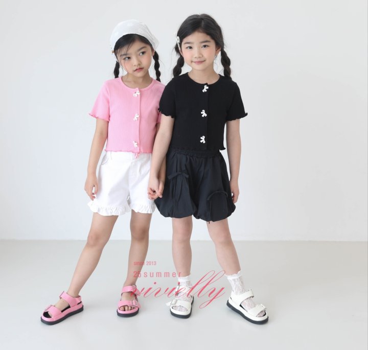 Vivielly - Korean Children Fashion - #prettylittlegirls - Lara Rib Cardigan - 6