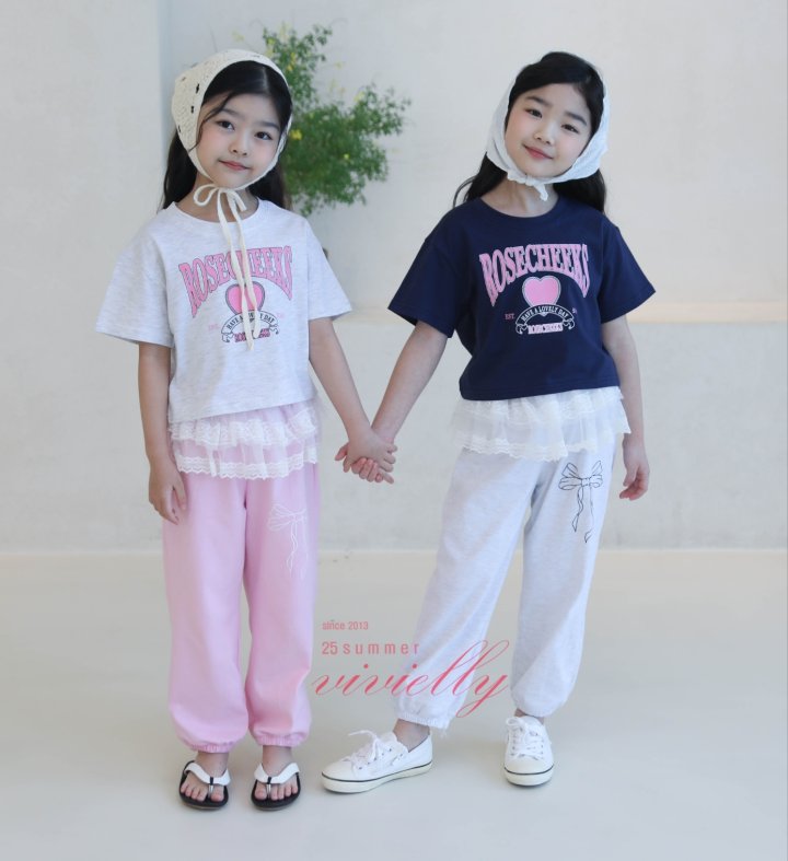 Vivielly - Korean Children Fashion - #prettylittlegirls - Ellie Jogger Pants - 2