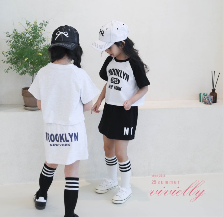 Vivielly - Korean Children Fashion - #stylishchildhood - Nana Top bottom Set - 6