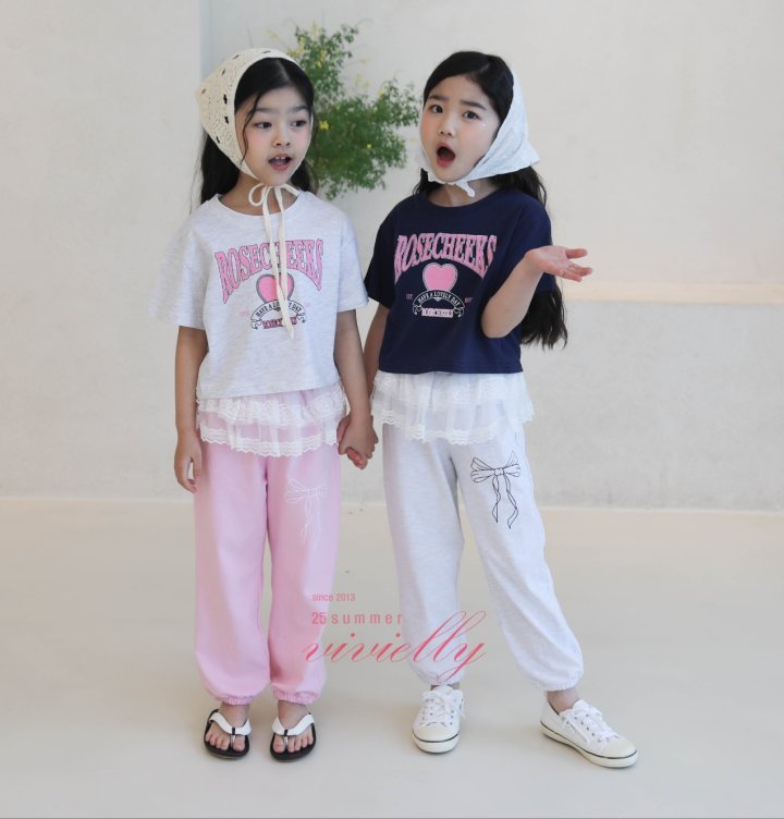 Vivielly - Korean Children Fashion - #stylishchildhood - Ellie Jogger Pants - 5