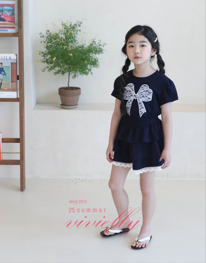 Vivielly - Korean Children Fashion - #toddlerclothing - Vivi Cancan Skirt Pants - 2