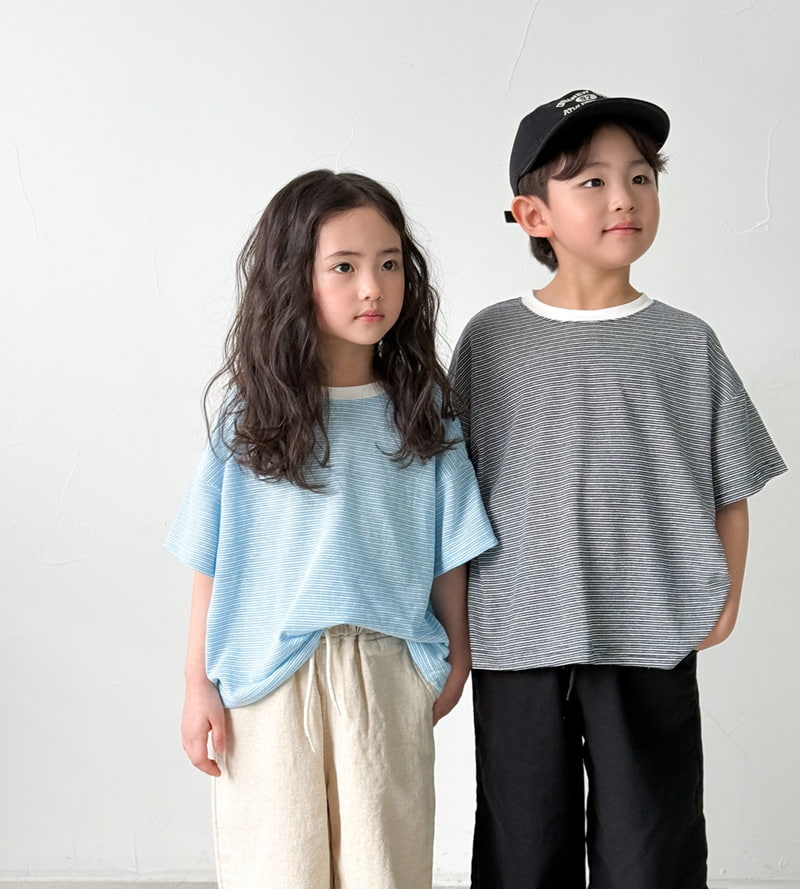 Witty Boy - Korean Children Fashion - #Kfashion4kids - Bonny Stripe Tee - 5