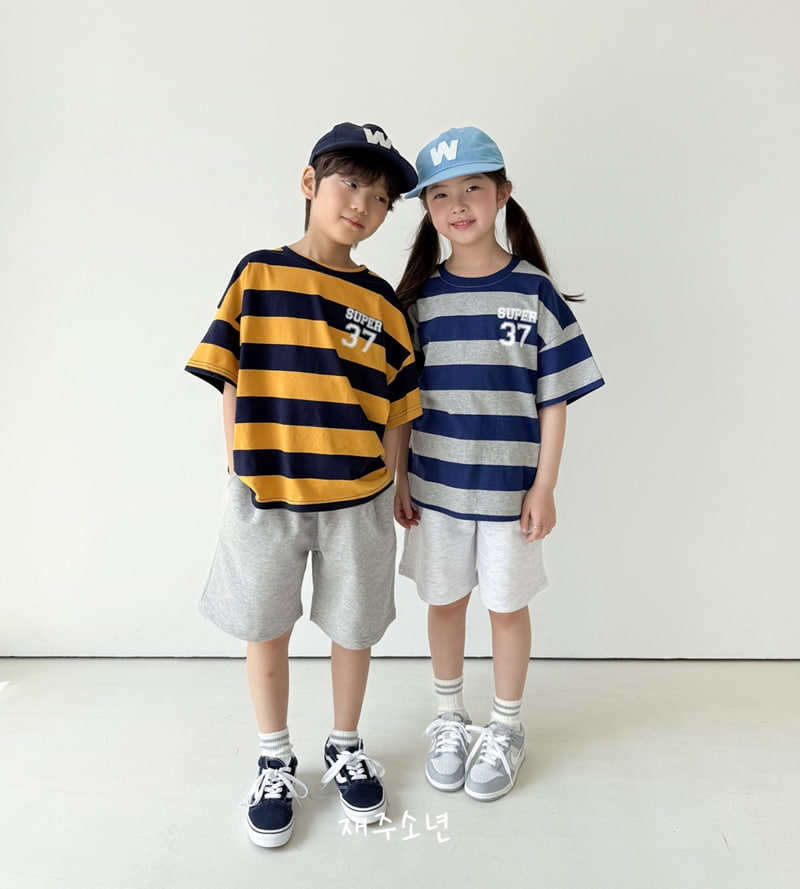 Witty Boy - Korean Children Fashion - #Kfashion4kids - Super Stripe Tee - 11