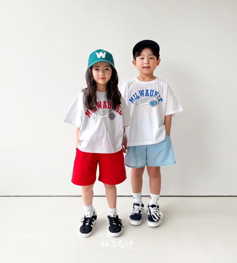Witty Boy - Korean Children Fashion - #Kfashion4kids - Milwaukee Tee - 6