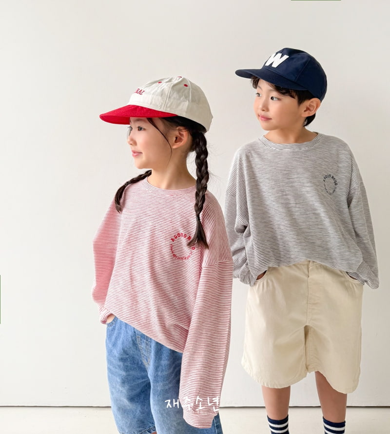Witty Boy - Korean Children Fashion - #childofig - Live Stripe Tee - 7
