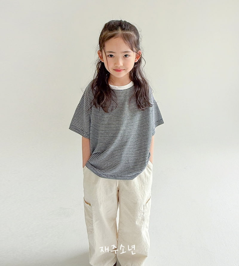 Witty Boy - Korean Children Fashion - #childofig - Bonny Stripe Tee - 11