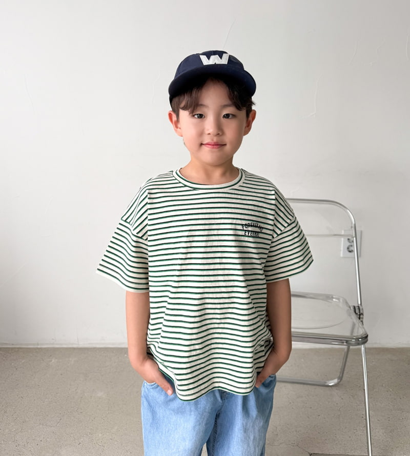 Witty Boy - Korean Children Fashion - #childofig - Ever Stripe Tee - 9