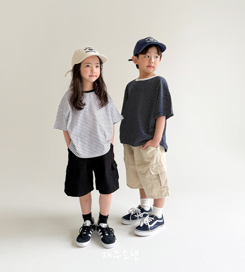 Witty Boy - Korean Children Fashion - #childofig - Milky Cargo Pants - 8