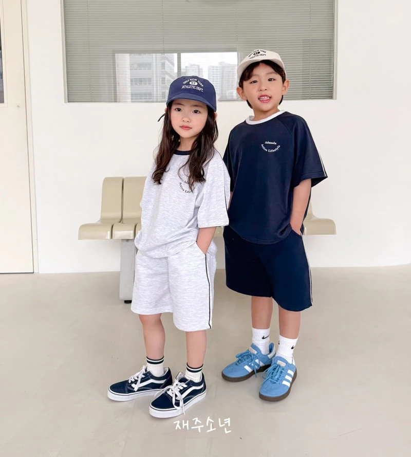Witty Boy - Korean Children Fashion - #designkidswear - Olla Raglan Tee - 4
