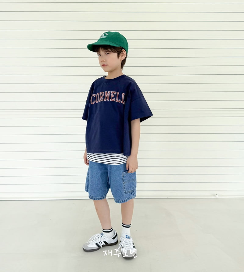 Witty Boy - Korean Children Fashion - #discoveringself - Sunny Pocket Denim Pants - 3