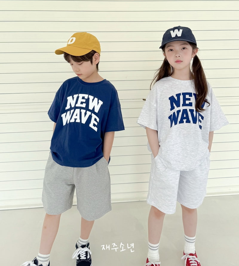 Witty Boy - Korean Children Fashion - #discoveringself - Wave Tee