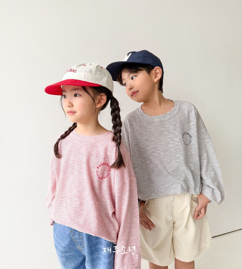 Witty Boy - Korean Children Fashion - #fashionkids - Live Stripe Tee - 11