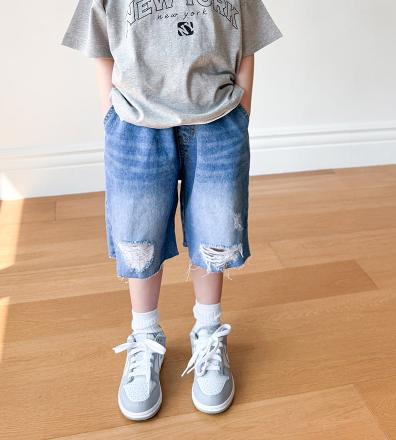 Witty Boy - Korean Children Fashion - #fashionkids - Pure Vintage Denim Pants - 10