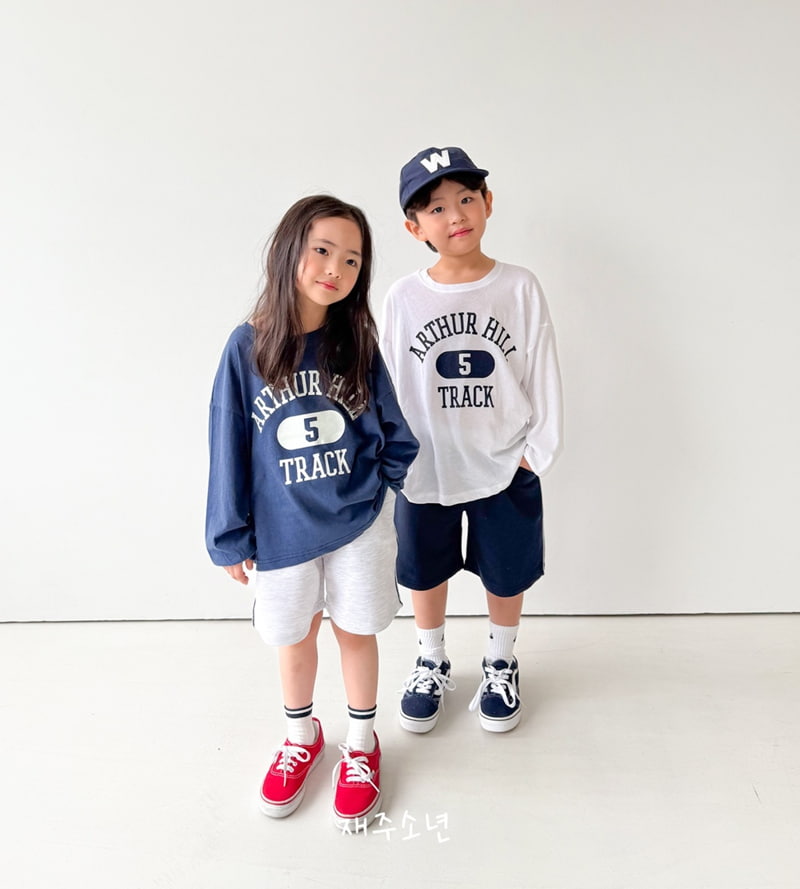 Witty Boy - Korean Children Fashion - #kidsshorts - Grace Tee - 9