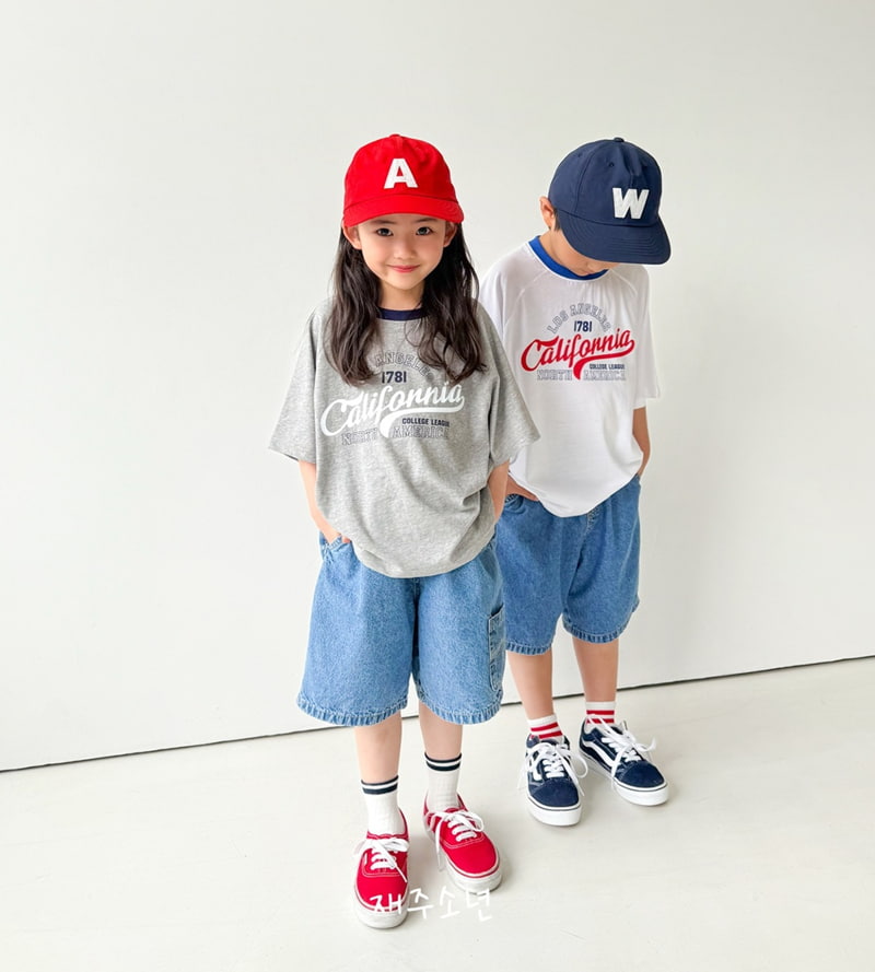 Witty Boy - Korean Children Fashion - #kidsshorts - Double W Cap - 12