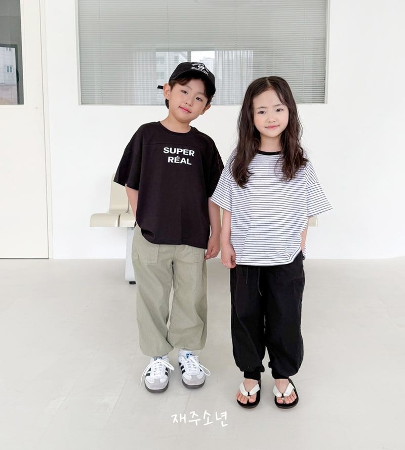 Witty Boy - Korean Children Fashion - #kidsstore - Clip Stripe Tee - 11